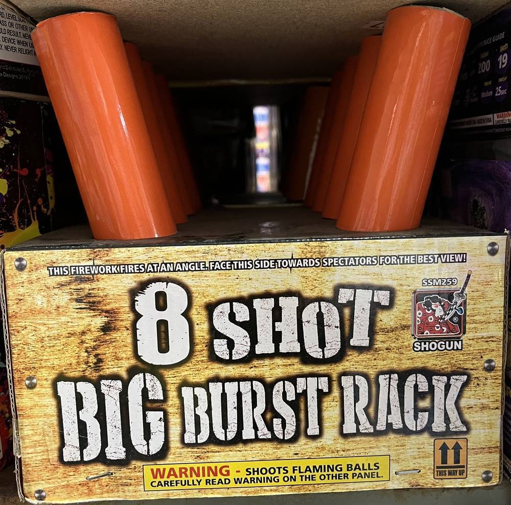 8 Shot Big Burst Rack