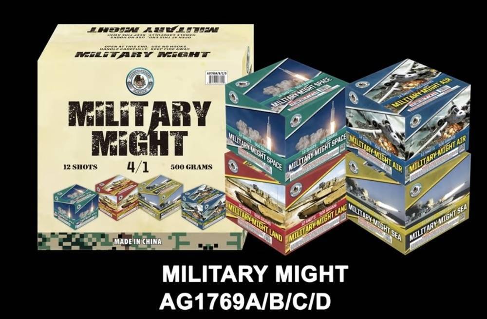 500 gr. Asst. Military Might