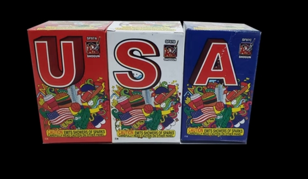 U.S.A fountain