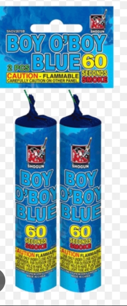 Boy O’ Blue Gender Reveal Smoke