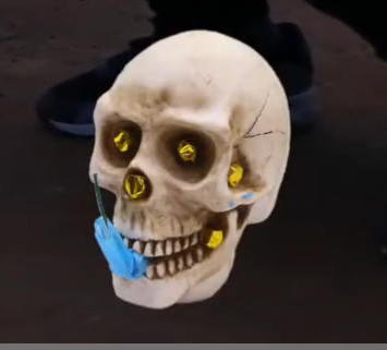 Skull on Fire