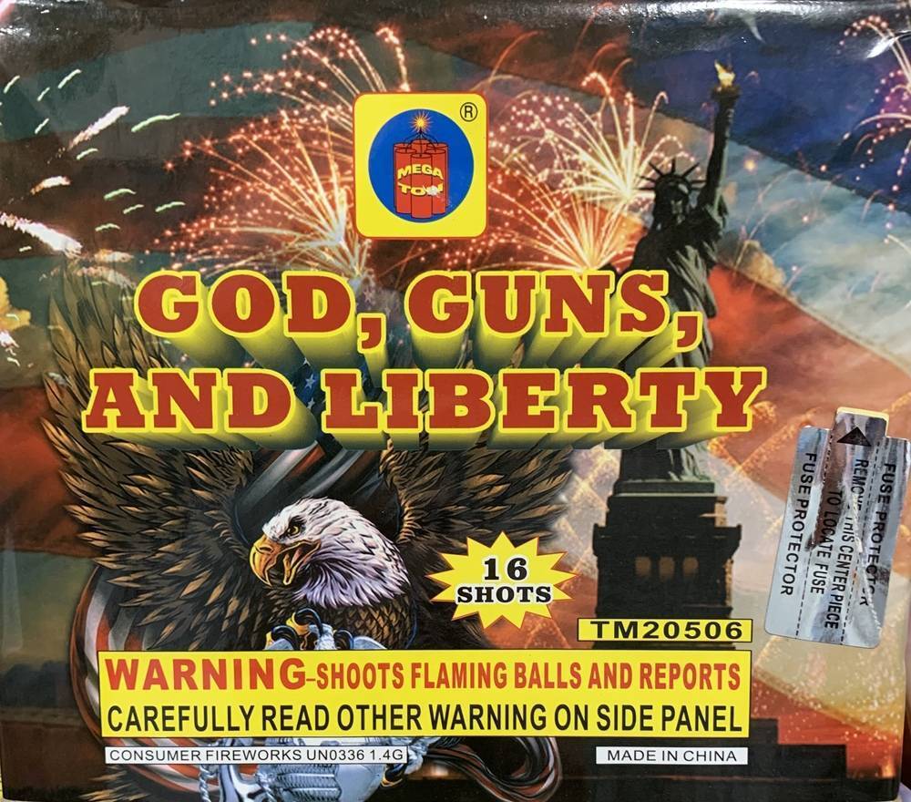 God, Guns, and Liberty 16’S