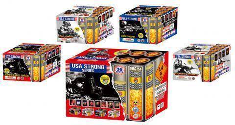 500 gr. Asst. USA Strong Series