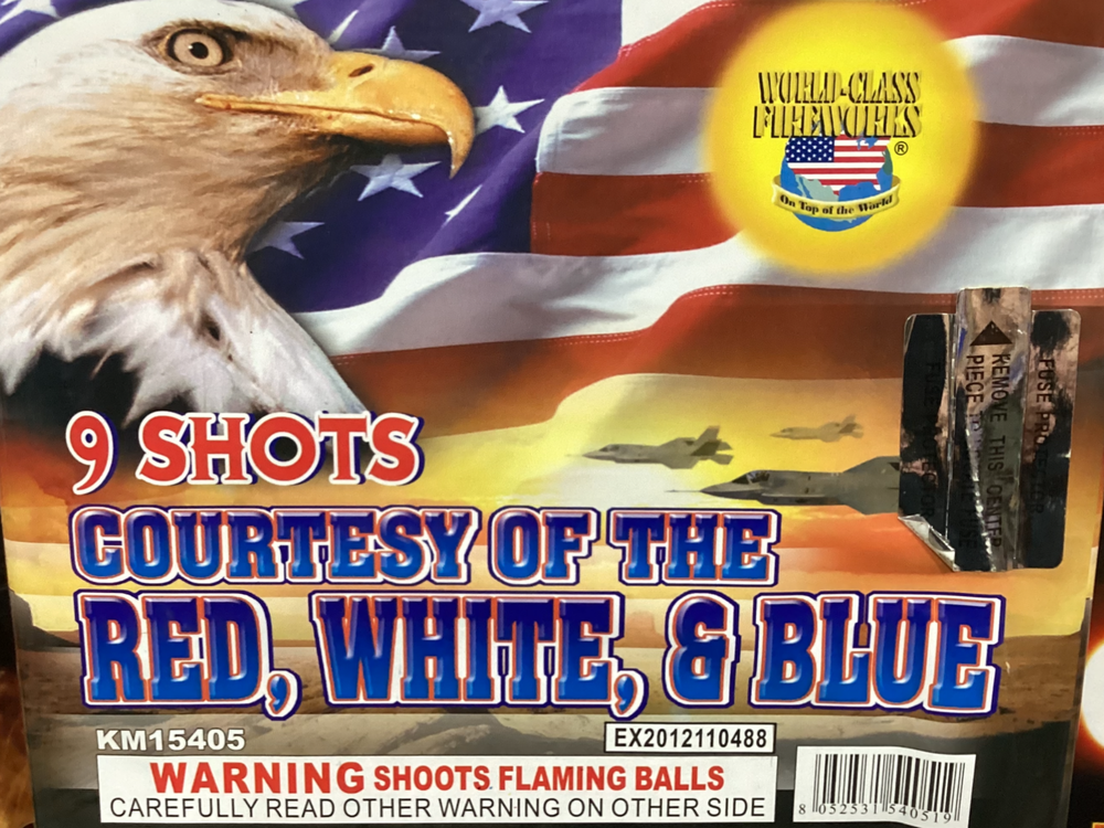 Courtesy of the Red, White, and Blue