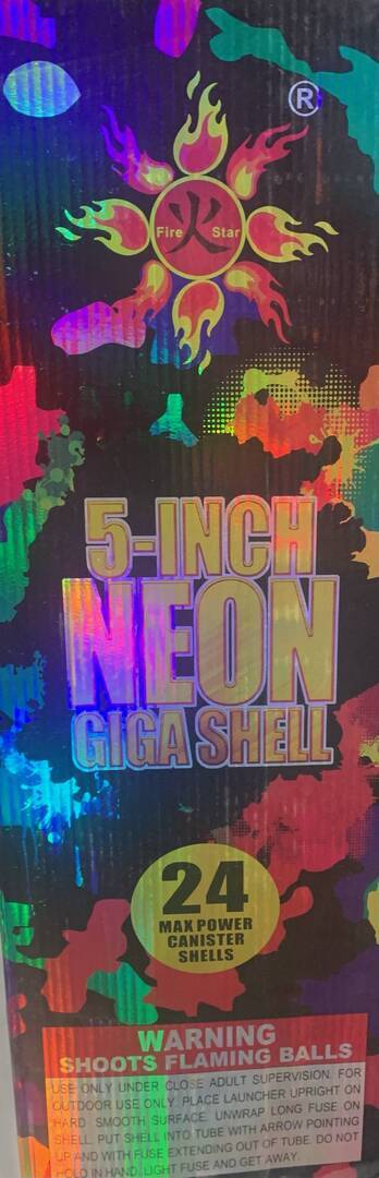 5-Inch Neon Giga Shell